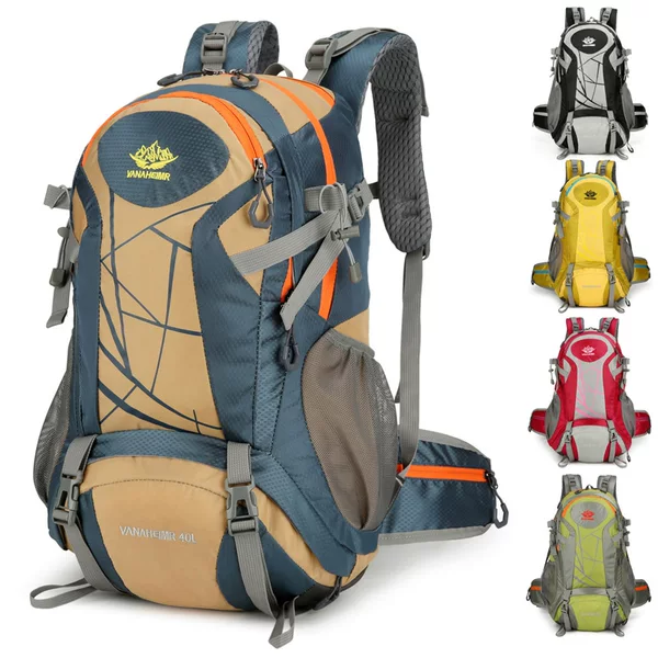 Outdoor Hiking Mountaineering Bag New Casual Lightweight Camping Cycling Backpack Waterproof Backpack Manufacturer Wholesale