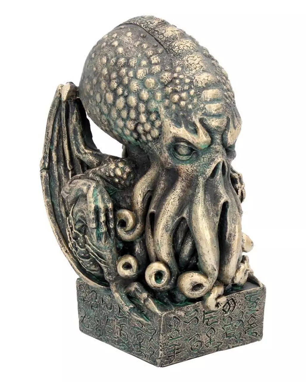 Új Halloween dekoráció - Cthulhu szobor gyantából_voghion.com