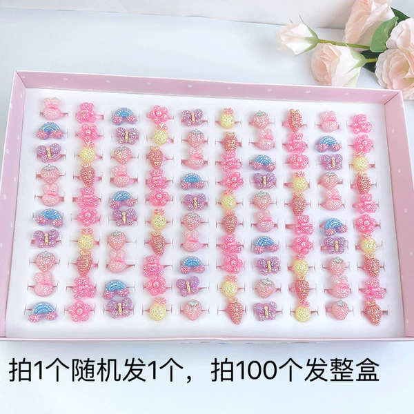 11#broken diamond Rainbow Ring ordinary model (no light) random one