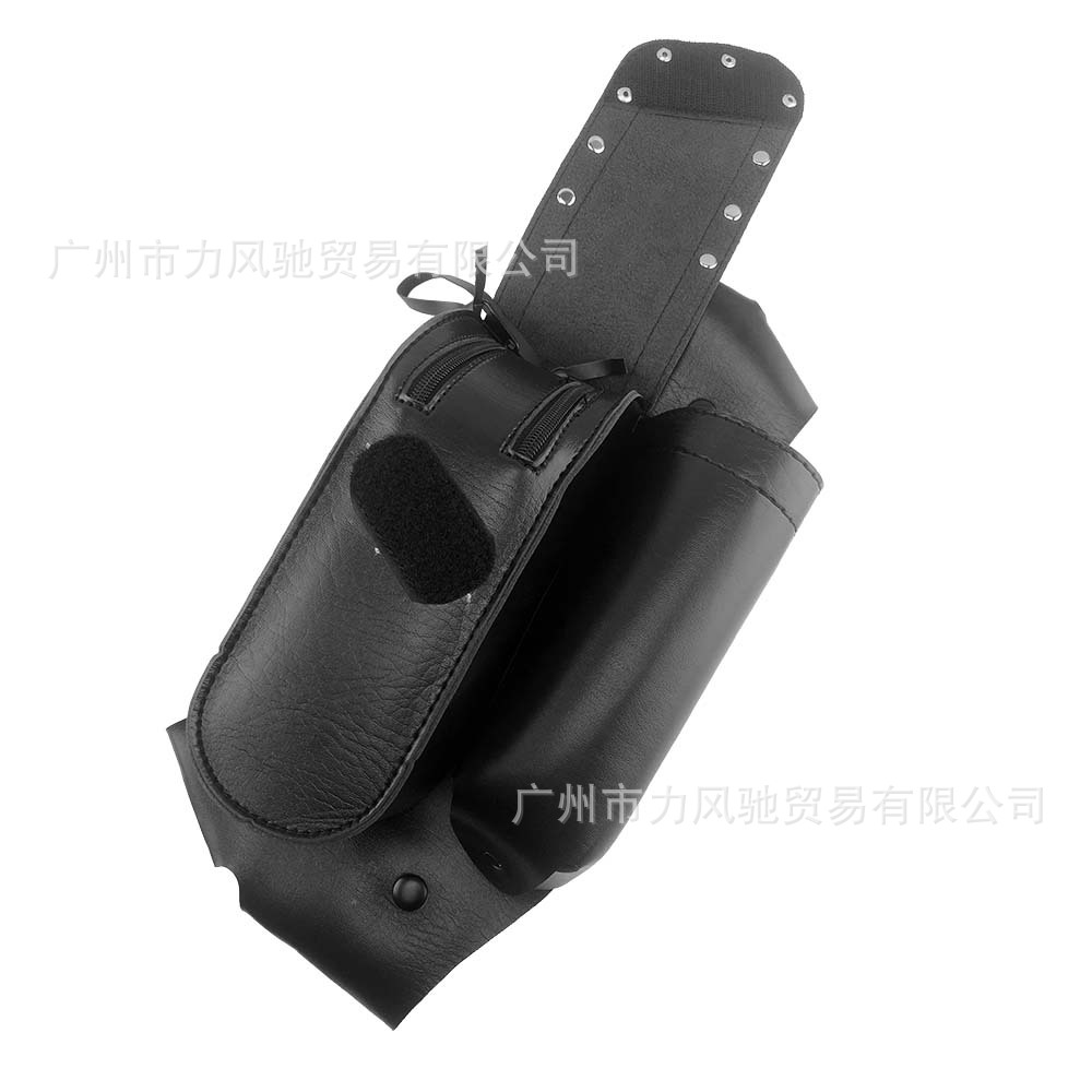 Es adecuado para la modificación de la motocicleta Harley, bolsa de hervidor de agua, bolsa lateral, bolsa lateral, bolsa de caballo, bolsa lateral.