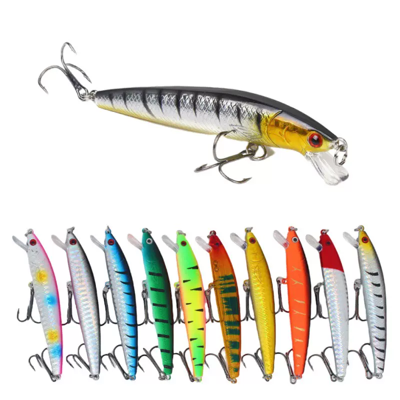 跨境路亚饵米诺鱼饵10cm/9g浮水响珠饵硬饵拟饵假饵渔具产品