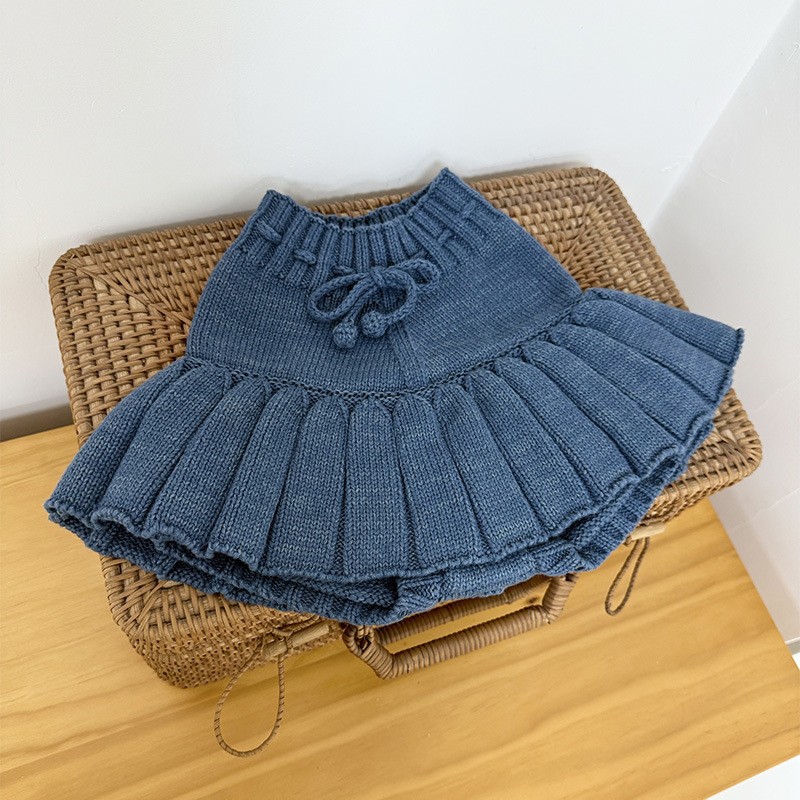 Gray blue culottes / 90cm