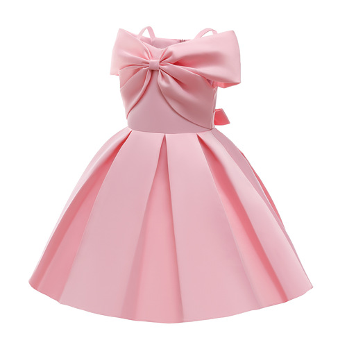 Ladies' Dress Export New White Children's Clothing Pink Summer Strap Dress Stylish Princess Dress Children's Formal Dress