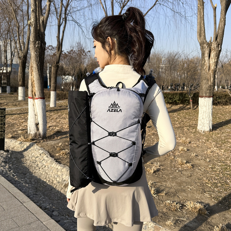2025 New Outdoor Mountaineering Bag All-match Fashion Cycling Bag Running Bicycle Bag Water Bag Marathon Backpack