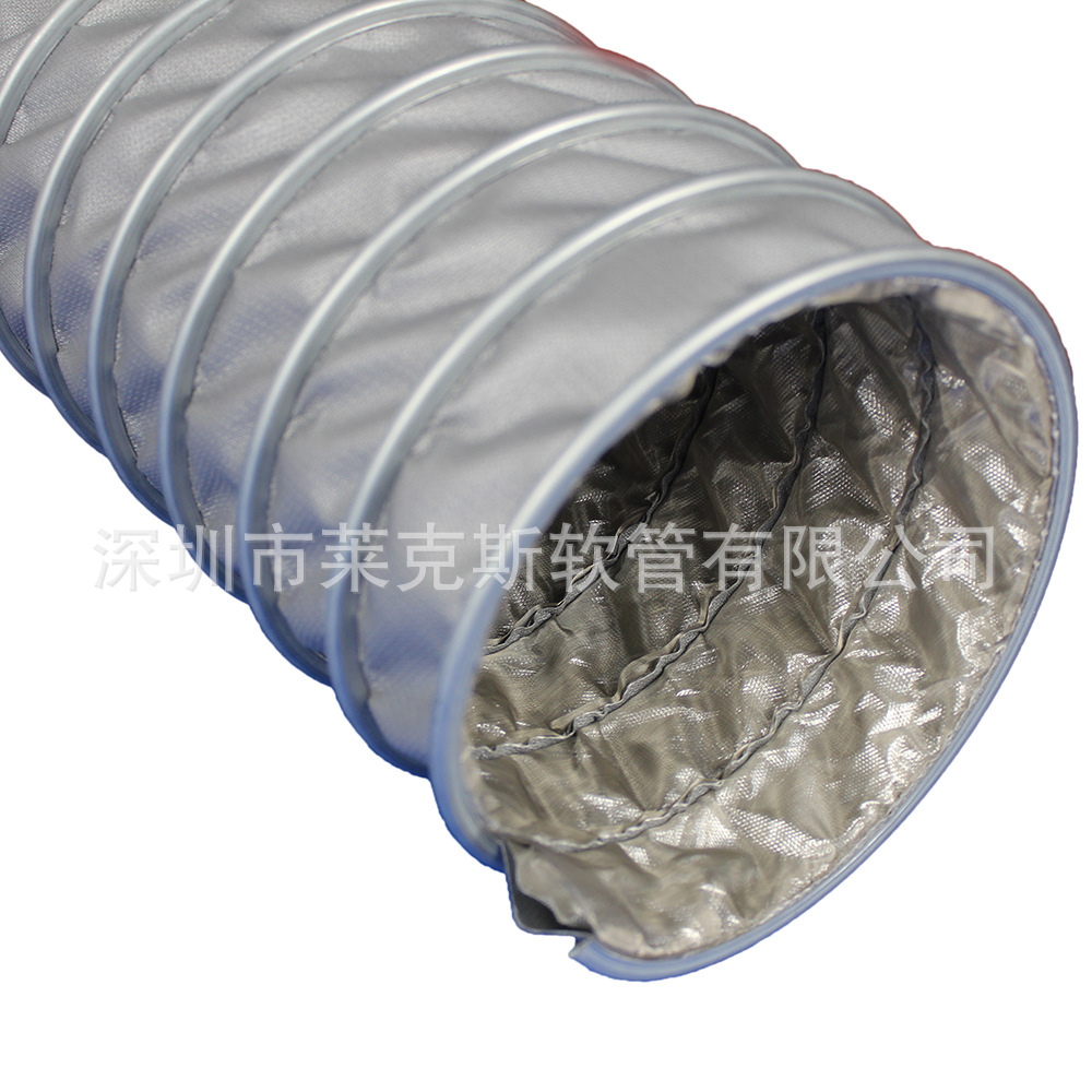 良好的耐热性能可伸缩的运输方便,节省空间,外部通过螺旋丝起