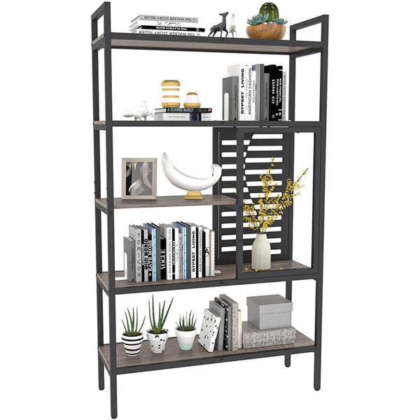 Nordic Simple Furniture 5 -layer Tuning Industrial Bookstore Wooden…