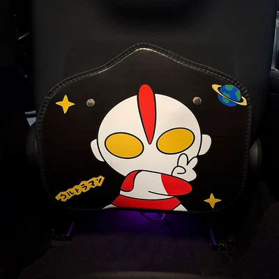 Ultraman Car Anti-Kick Pad Universal Rear Seat Back Anti-Dirty Protective Pad Car Rear Protective Pad Anti-Pad (Chair back anti-kick pad) - ultraman-anti-kick-pad-1-piece