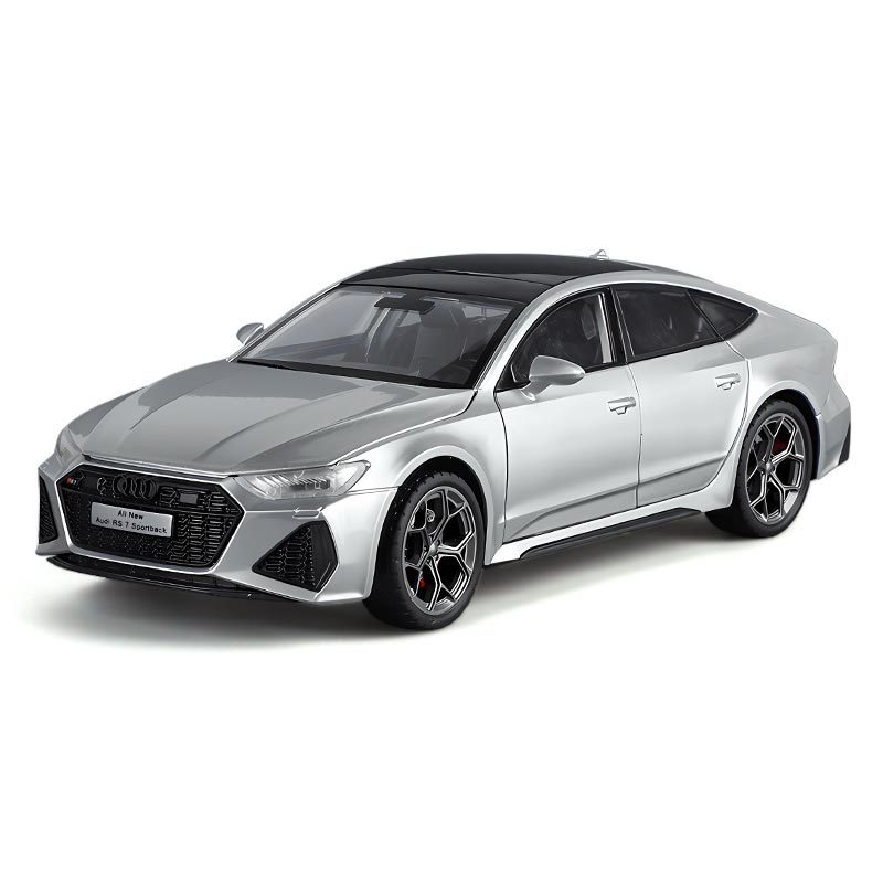 Auténtico autorizado 1: 24 modelo de automóvil de aleación Audi RS7 modelo de automóvil de control central adornos novio regalos nuevos productos transfronterizos