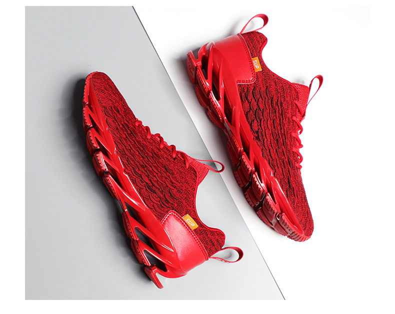 Scarpe da lavoro da uomo Scarpe da tennis Scarpe sportive Scarpe da ginnastica Scarpe da ginnastica versatili e traspiranti in mesh_voghion.com