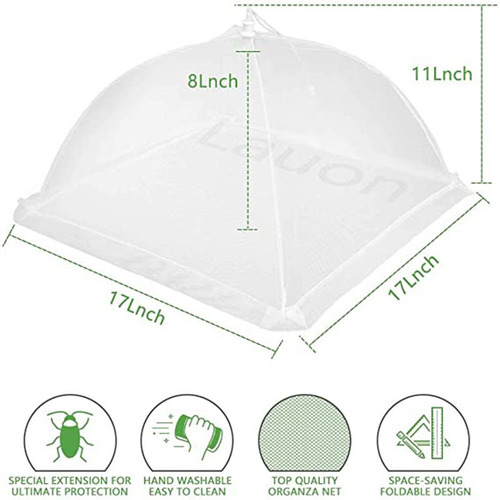 Household Foldable Flyproof Food Cover Large Outdoor Kitchen Cover with Dust Protection, European and American Style