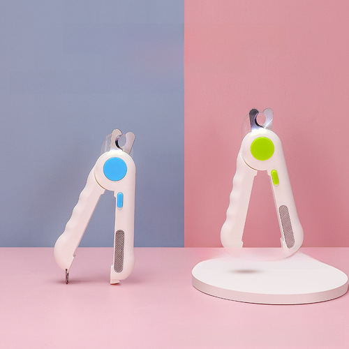 Direct Supply Cross-border New Pet Supplies Dog Nail Clippers Cleaning Beauty Cat Nail Trimmer Pet Nail Scissors