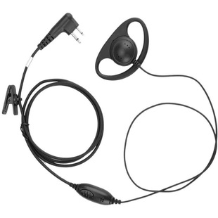 Cls1110 D Shape Walkie Talkie Earpiece Compatible with Cls1410 Cp200 Gp300 Pr400 Hanging Ear