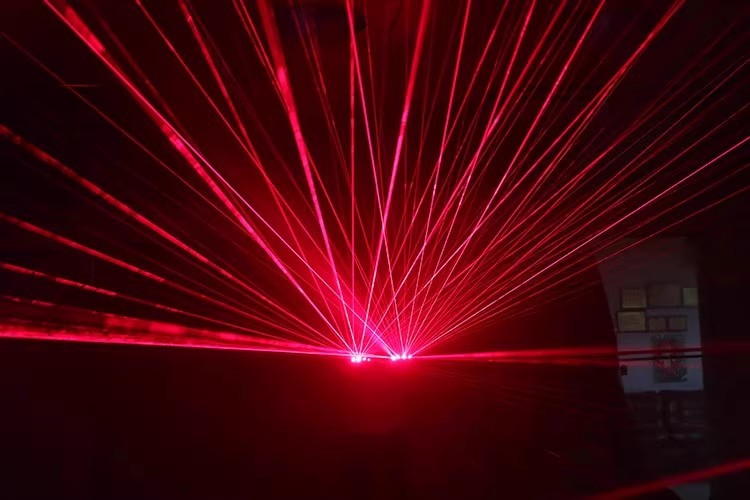 빨간색 멀티 포인트 왼손