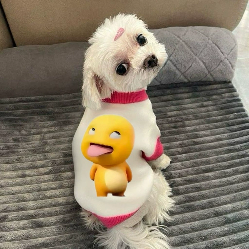 Nata Milk Dragon весенне-летняя одежда для домашних животных, тонкая одежда для маленьких собак, Тедди, бишон, померанский шпиц, щенок, кошка, одежда на двух ногах