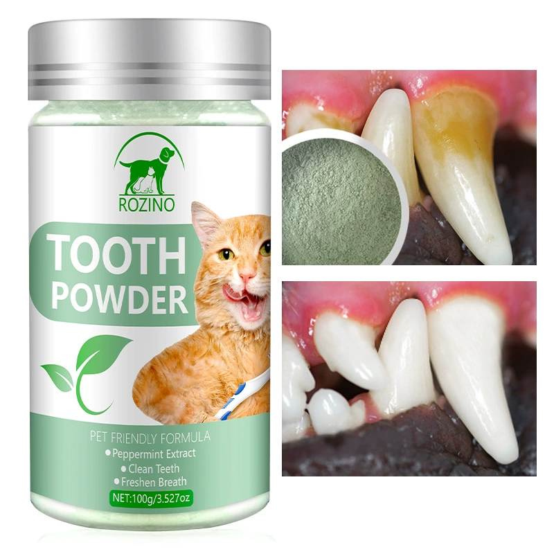 Трансграничный полный английский порошок для чистки зубов домашних животных, порошок для чистки зубов кошек и собак, удаляет зубной налет у собак и предотвращает неприятный запах изо рта, порошок для зубов оптом