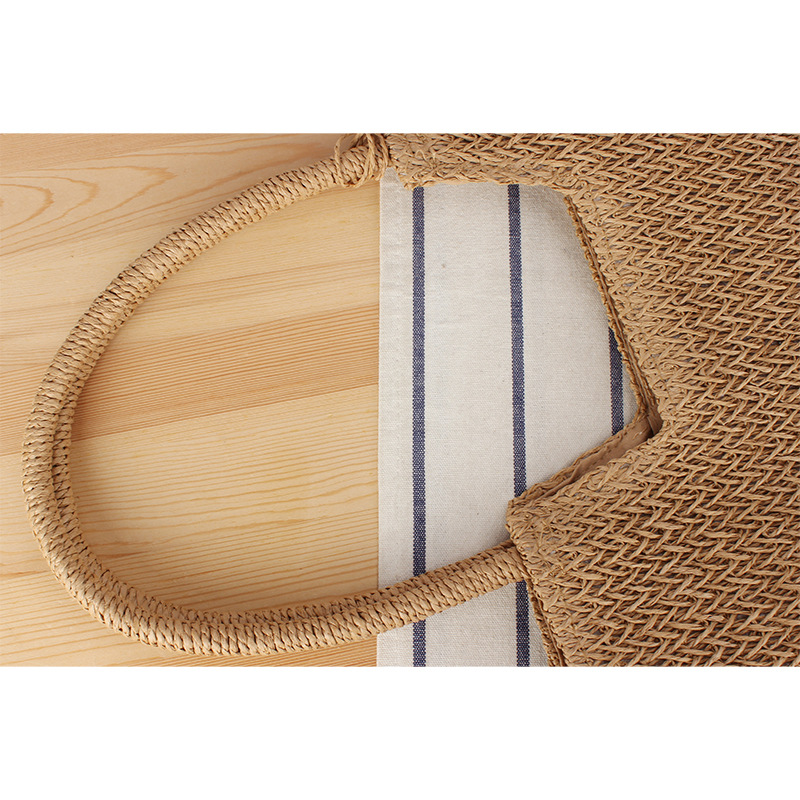 New Styles of Handbags 2024, Woven Bags for Summer Seaside Travel, New Versatile Large-capacity Tote Bags, Fashionable and Popular Women's Bags._voghion.com