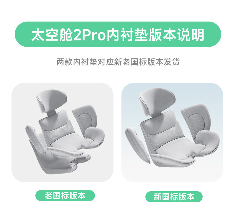 Leti Baby Child Safety Seat Space Capsule 2Pro Car Infant Car Seat 0-12 Years Old Intelligent Ventilation and Heating