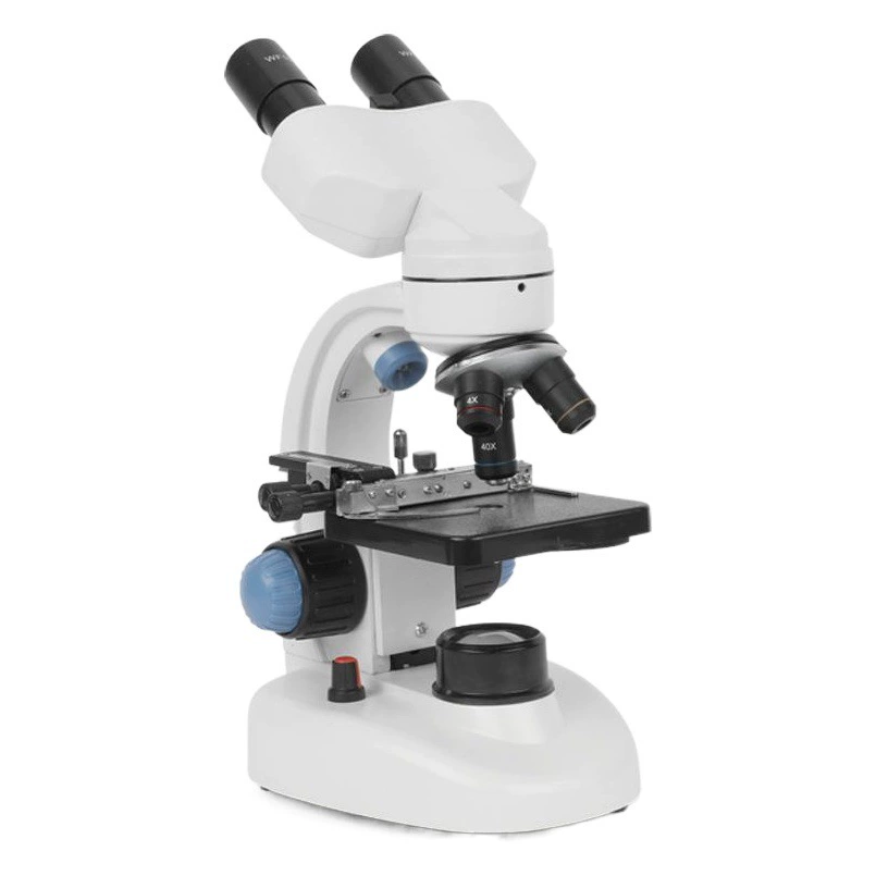 Бинокулярный микроскоп 40-2000 раз. Основной обучающий эксперимент для учащихся начальной и средней школы. Микроскоп для наблюдения за образцами животных и растений.