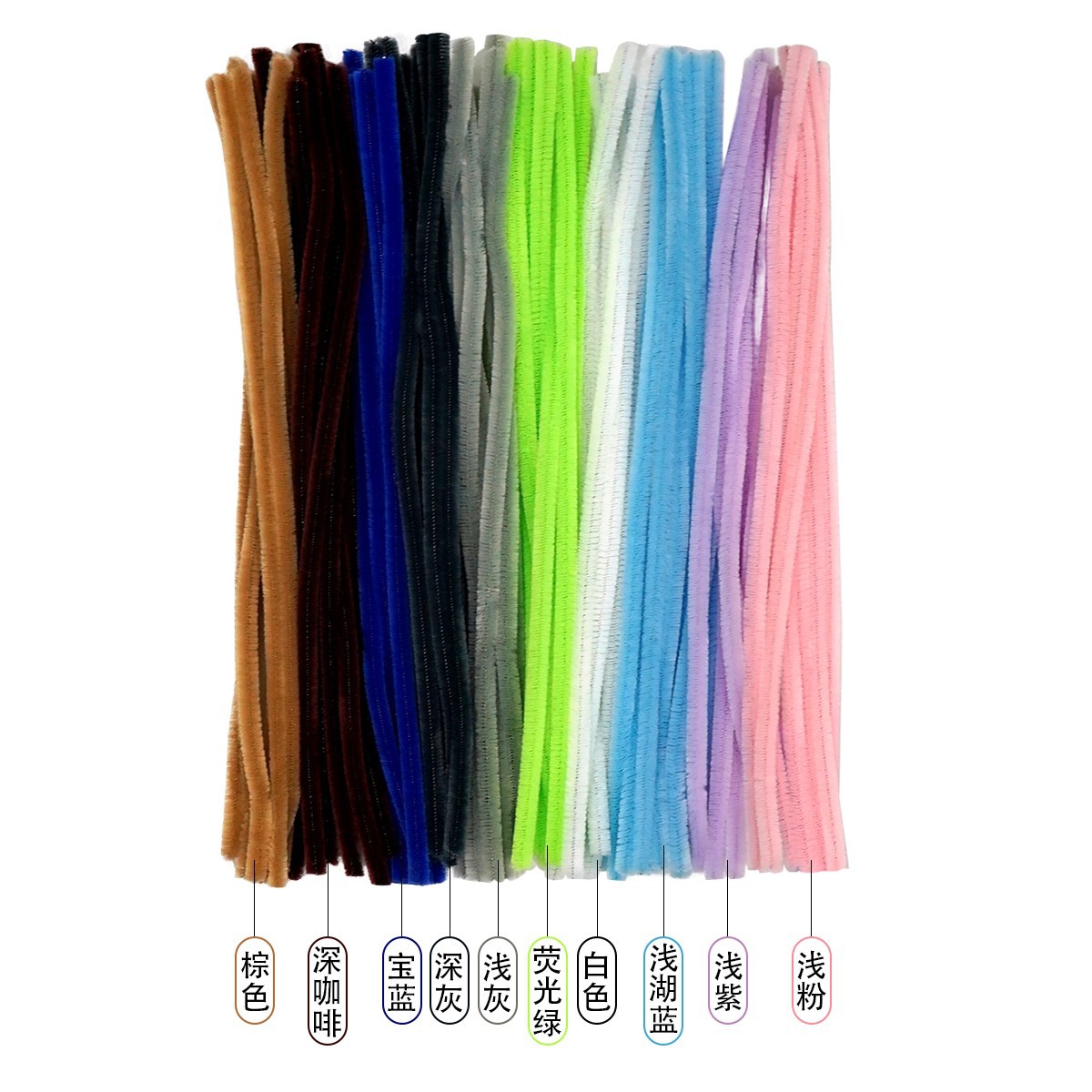 [Ventas directas de la marca del fabricante] Yoyo Tiger Twisting Stick Venta al por mayor Tira rellena DIY Raíz del cabello súper cifrada Hecho a mano para niños