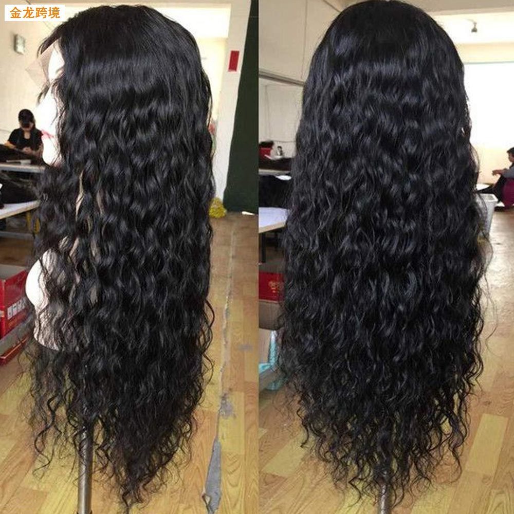 Curl Wig Lace Front Wig Human Hair Wig B...