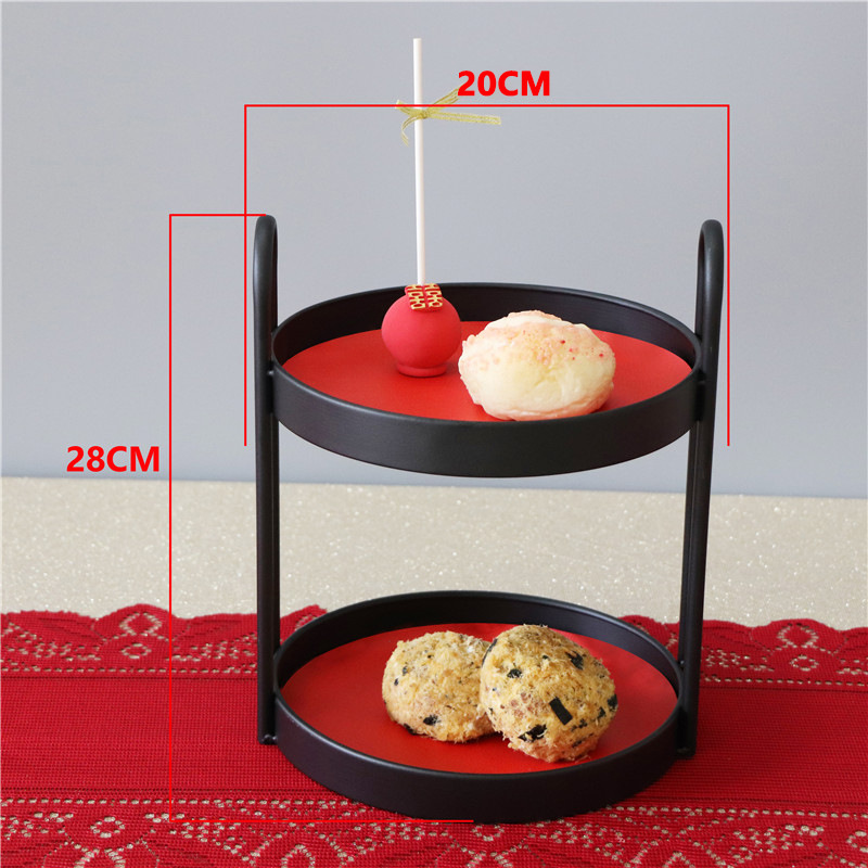 Postre de la boda china decoración mesa soporte de exhibición placa de la torta del hogar creativo decoración suave estante de almacenamiento image 14