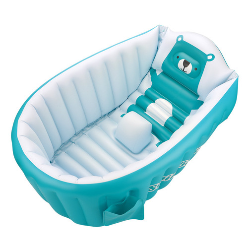 swimbobo inflatable baby bathtub children's thickened household bathtub foldable storage swimming pool