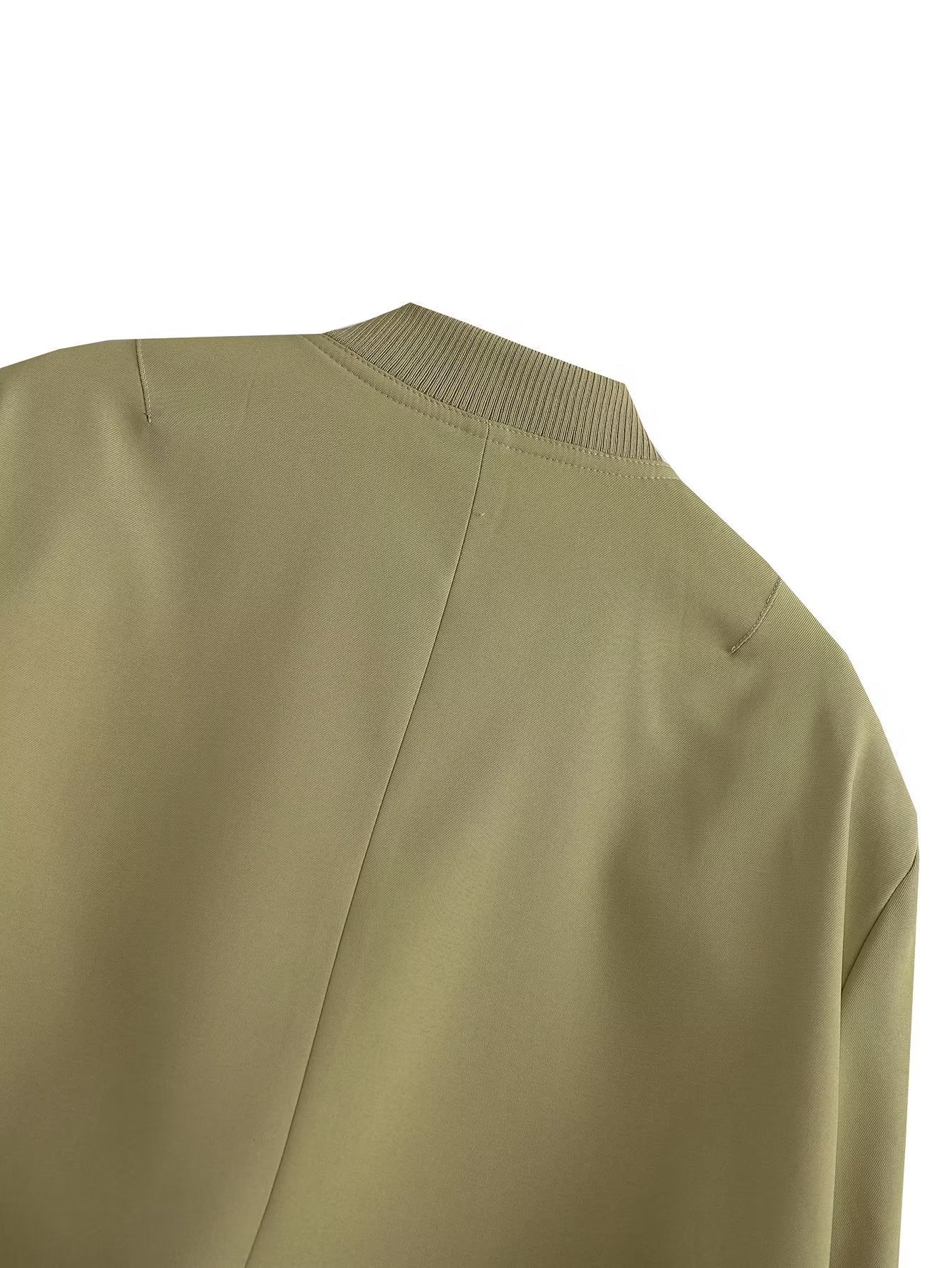 Women's Clothing 2024 new fashion large pocket short autumn pilot jacket coat_voghion.com