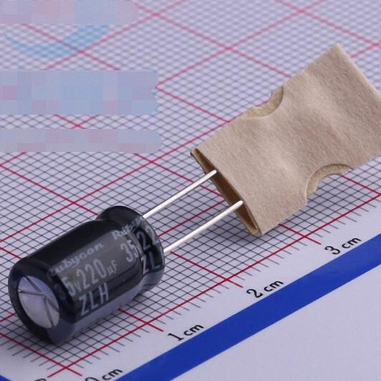 35ZLH220MEFCT78X11.5 参数 220uF 35V 引线型铝电解电容