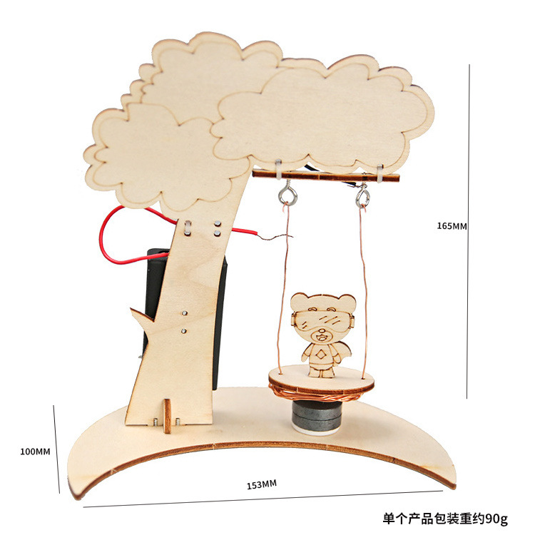 Estudiante de escuela primaria Ciencia y Tecnología pequeña producción niños creativo bricolaje experimento de Física Ciencia material didáctico hecho a mano vapor educación
