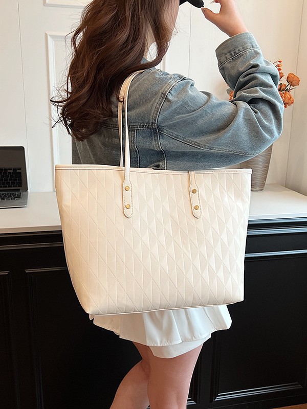 Bolsa de moda simple y versátil para mujeres 2026 nuevo estilo coreano de alta calidad sensación de gran capacidad ocio viaje bolsa de hombro
