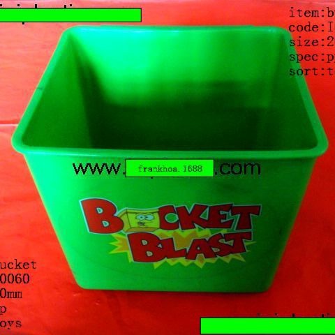 塑胶玩具厂家供应PP圆形塑料饭桶方形塑胶饭桶文具桶杂物桶玩具桶