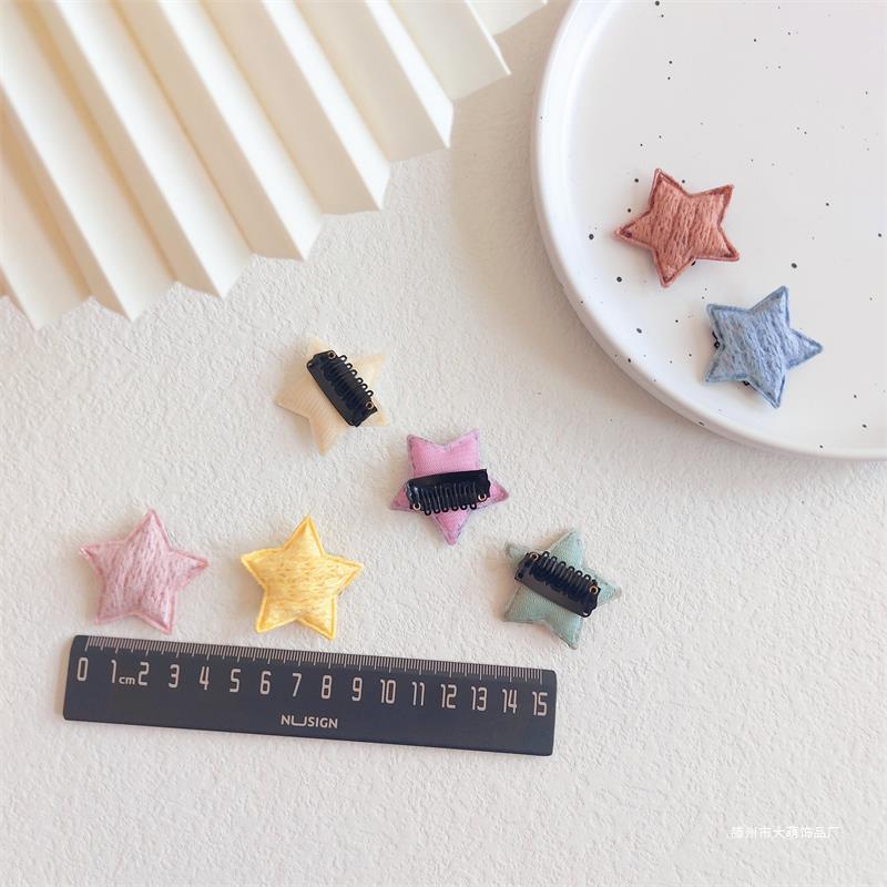Hair Clip Baby Hair Clip Korean Star Mini Fetal Hair Clip Girl's Full Moon Hair Less Hair Headwear Hair Accessories Hair Clip
