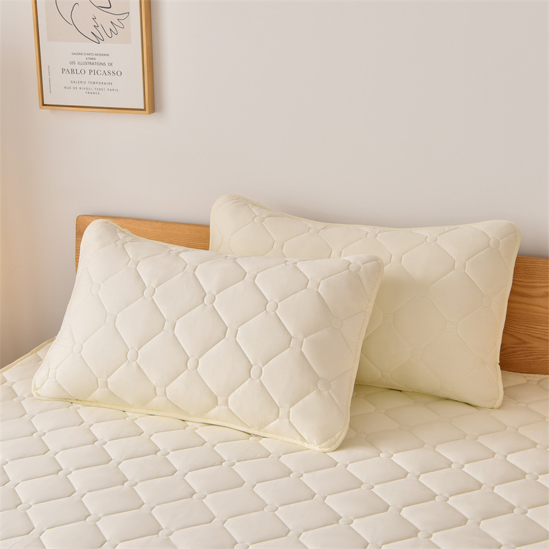 Cama impermeable transfronteriza clase A algodón de algodón grueso a prueba de polvo antideslizante cubierta de cama de orina separadora de colchones Simmons cubierta protectora integral