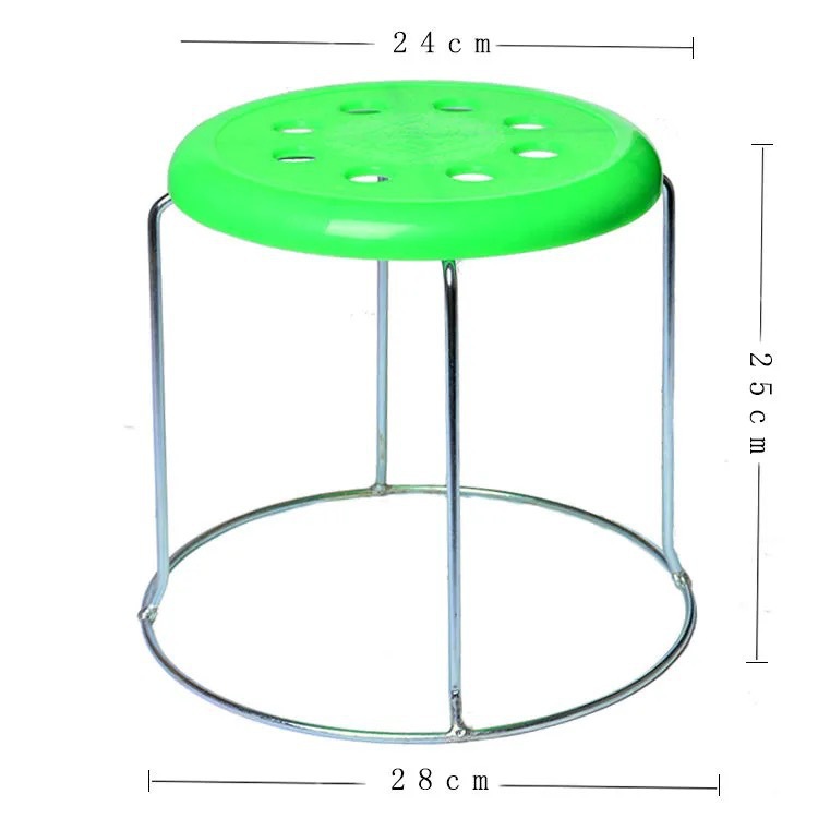 높이 25cm 작은 8홀 녹색