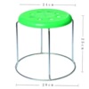 높이 25cm 작은 8홀 녹색