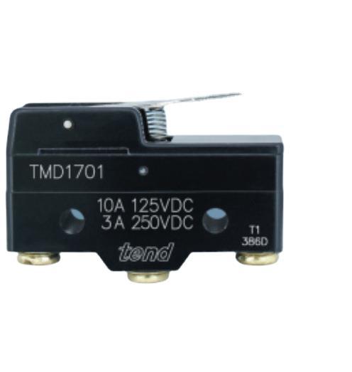 优惠價销售供应正宗台湾 天得tend （直流用）微動開關TMD-1701