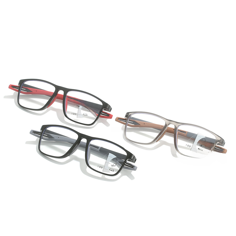 Smart Zoom Occhiali sportivi a doppio scopo antiscivolo anti-blu per presbiopia Occhiali per presbiopia con specchio piatto e cambio colore multi-focus_voghion.com