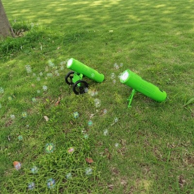 Amazon transfronterizo mini cañón redondo escenario burbuja máquina Temu luz porosa soplar burbujas juguetes interactivos