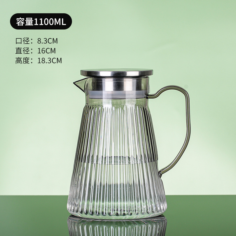 Pot acrílico jar de jugo de plástico cerveza de restaurante jar de agua resistente a altas temperaturas jar de agua fría resistente a caídas tetera de frutas