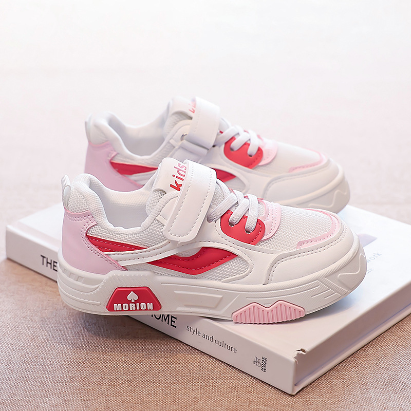 Otoño nuevos zapatos deportivos para niños comercio exterior al por mayor zapatos blancos para niños zapatos de niñas zapatos blancos para niños