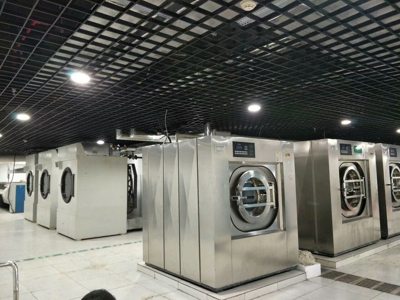 美涤厂家直供50kg不锈钢变频全自动洗脱机工业洗衣机洗脱一体机