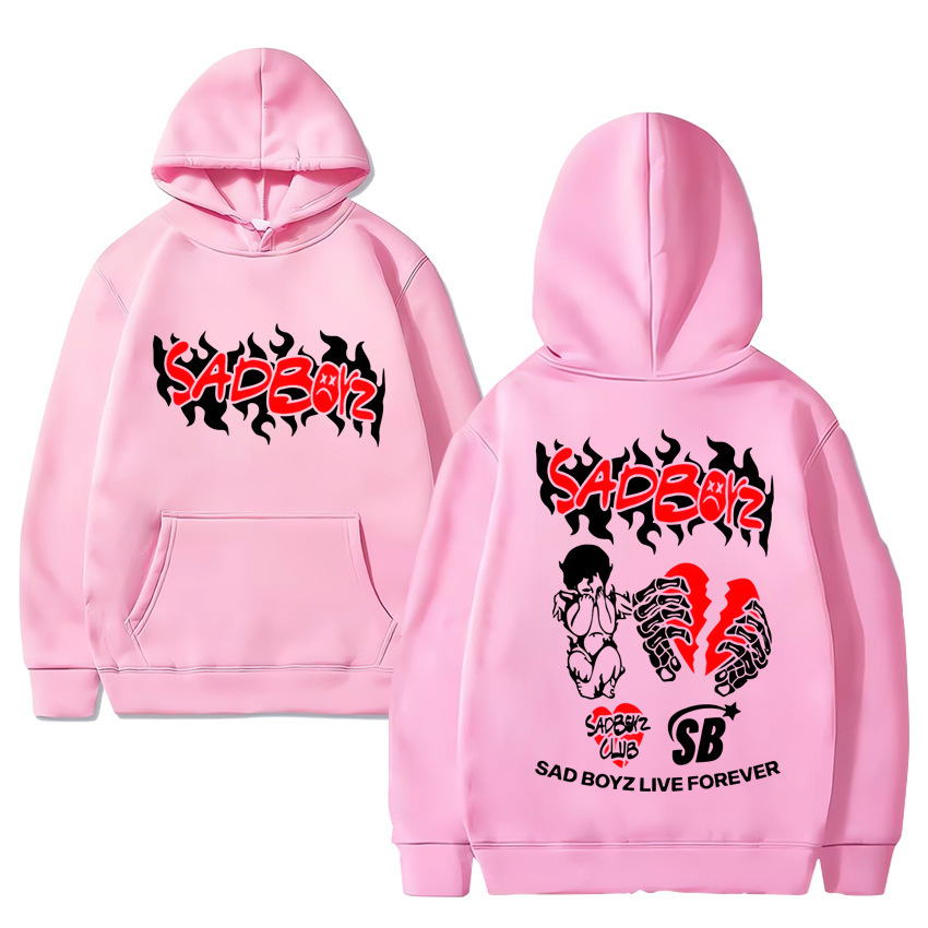 Junior H Sad Boyz music Hoodie New Men Women vintage Fleece
