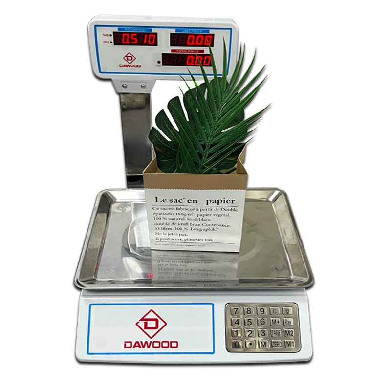 Huxinlang Торговые оптовые вертикальные весы с двойным дисплеем Электронные весы