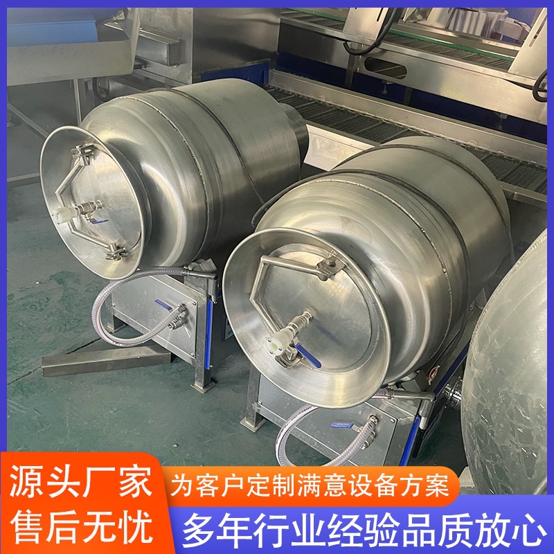 厂家供应全自动酱牛肉真空腌肉机调理品腌制滚揉机鸡鸭腌制滚揉机
