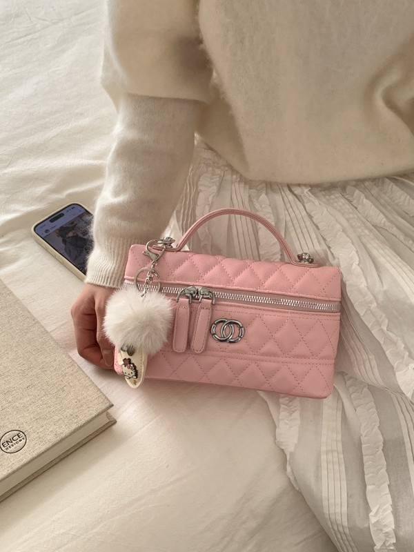 Bolso de mano de alta sensación 2026 nuevo bolso de cadena pequeña bolso cuadrado pequeño bolso de moda pequeña caja de viento de fragancia