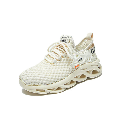 Women's 2025 Summer Korean Style Hiking Shoes with Breathable Design, Ultra Lightweight, One-Piece Loafers, Thick Sole Women's Shoes