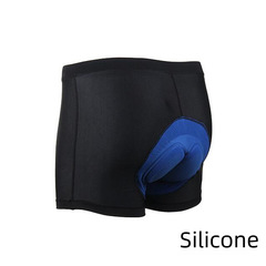 Wholesale cycling shorts with thick foam seat pad, summer outdoor sports cycling silicone shorts