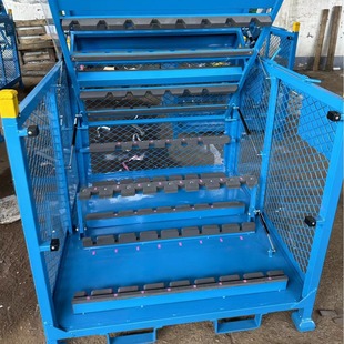Non-Standard Customized Automotive Material Rack Foldableing Metal Rack Storage and Transportation Material Rack Parts Transfer Vehicle Qiaogu Rack