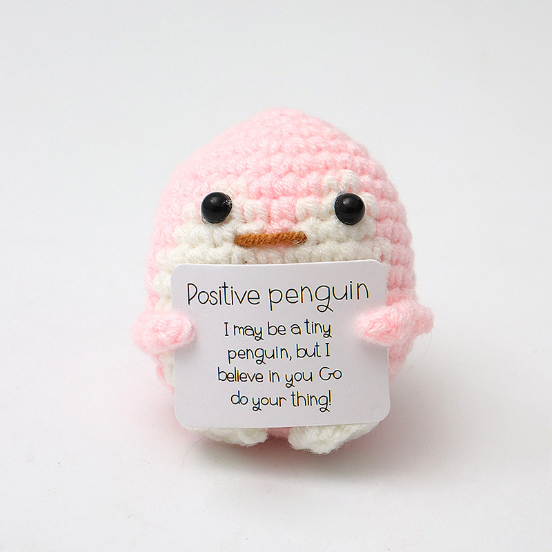 펭귄 라이트 핑크 P 카드