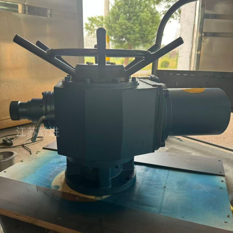 DZW90-24r/min多回转电动阀门驱动装置IP67控制箱操作手电两用
